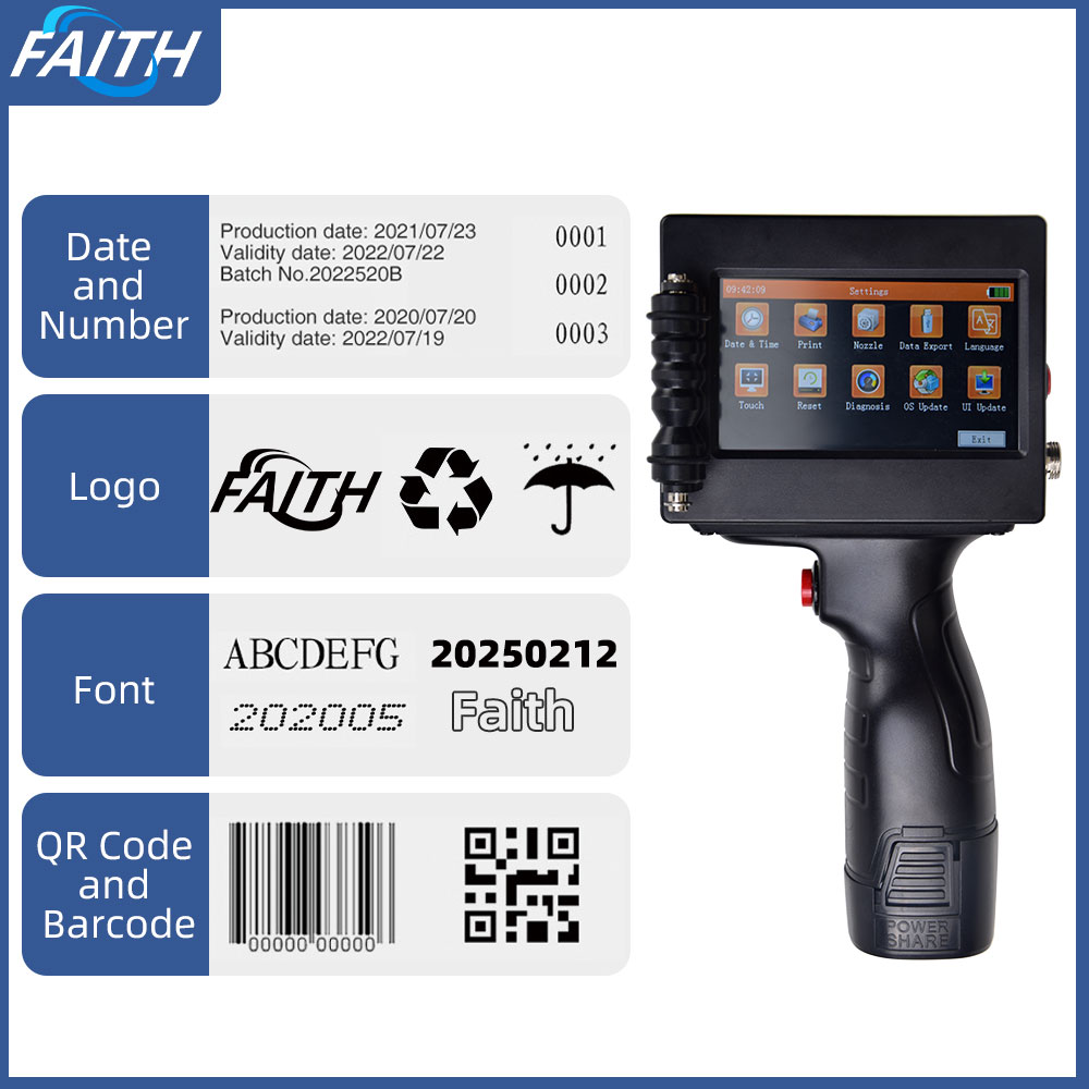 Commercial Printing And Packaging - Impressora Jato de Tinta Faith 12.7mm