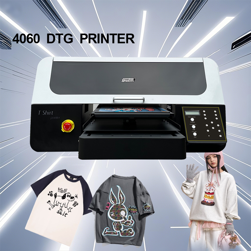 Commercial Printing Machine For Shirts - Impressora digital de camiseta modelo 4060