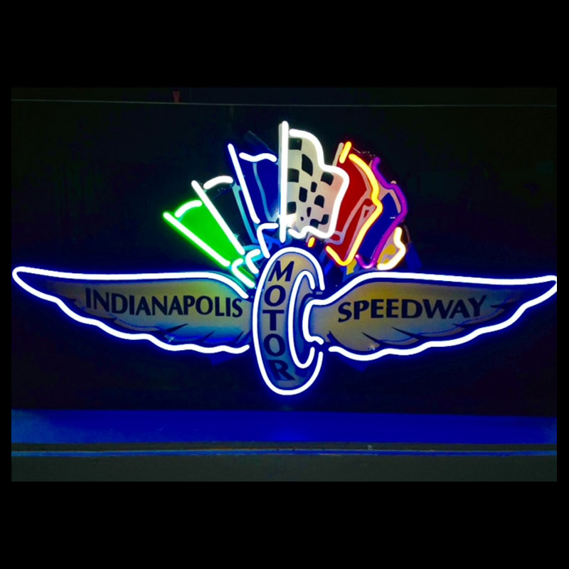 Commercial Printing Icon - Letreiro Neon para Speedway Motor Indian,