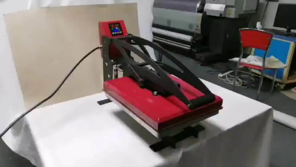 Máquina de Prensa Térmica Manu - Commercial Printing Machine For Shirts avaliação e preço