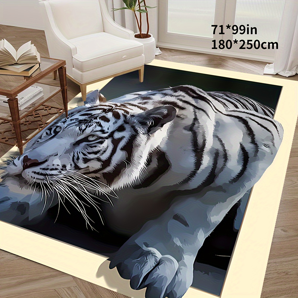Tapete com Estampa de Tigre 3D - 3D Printing Commercial Use avaliação e preço