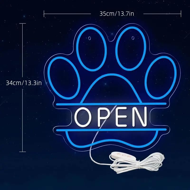 Led sinal de néon usb reguláve - Commercial Printing Shop avaliação e preço